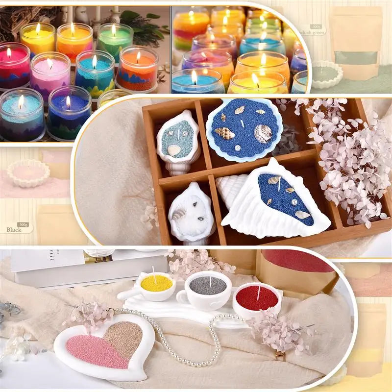 Hand-poured vanilla amber candle in glass jar